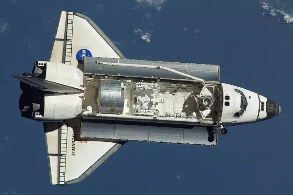 Photo of Space Shuttle Endeavour 