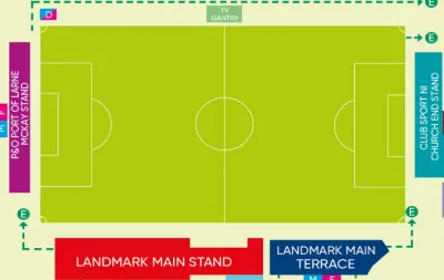 First Qualifying Round	: Larne Football Club vs Tre Fiori FC