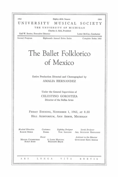 Ballet Folklorico de Mexico de Amalia Hernandez