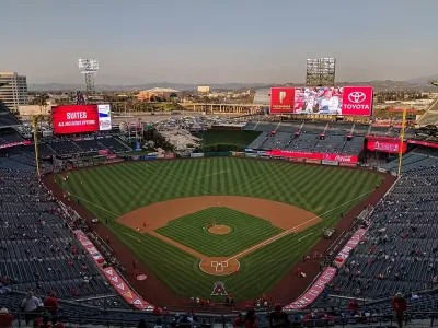 Angel Stadium: LA Angels Baseball Game