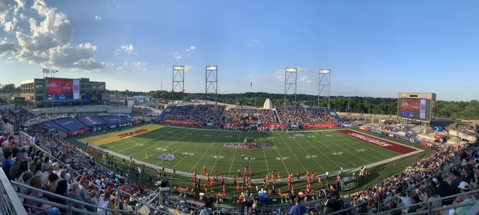 Fawcett Stadium, Canton. OH