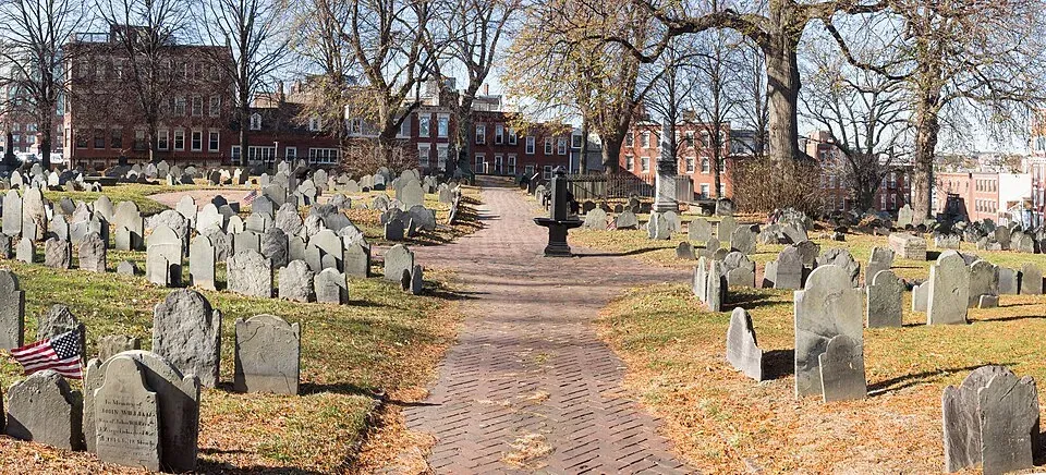 Copps Hill Burying Ground, Boston