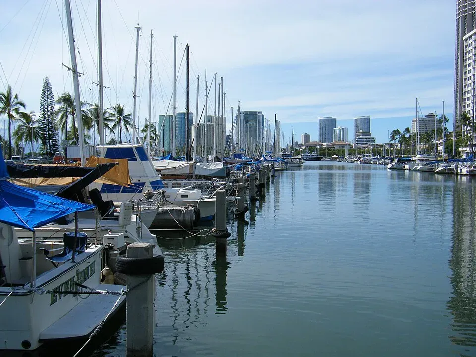 Ala Wai Boat Harbor, Honolulu