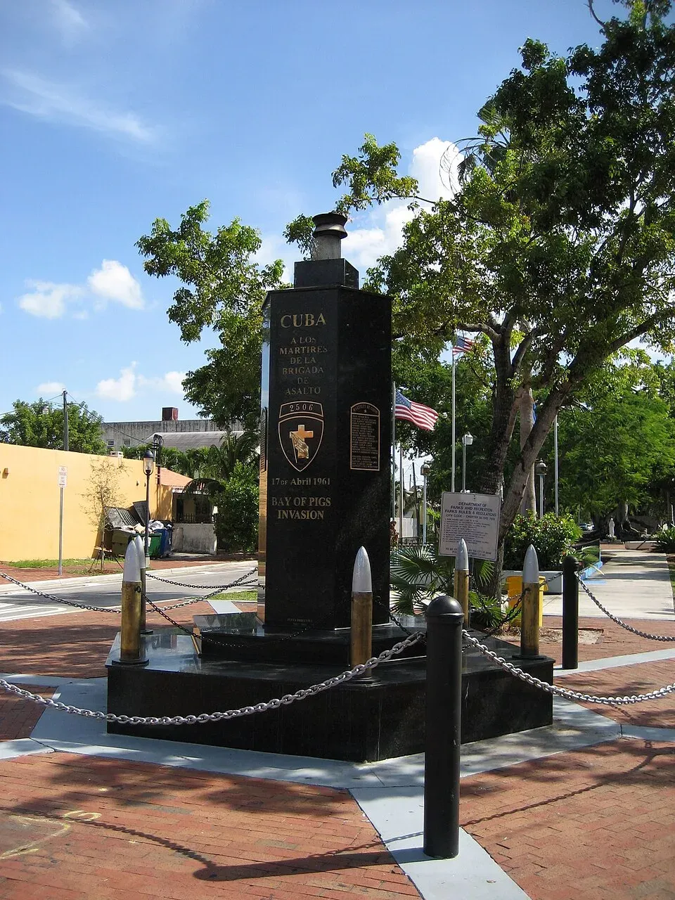 Bay of Pigs Monument, Miami