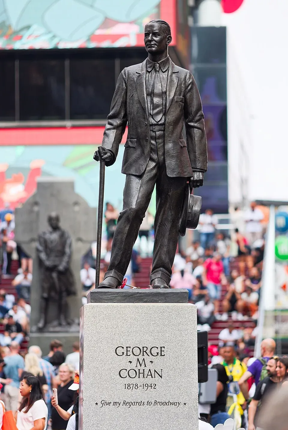 George M. Cohan Statue, New York