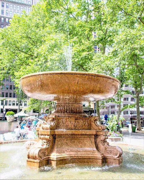 Photo of Josephine Shaw Lowell Memorial Fountain