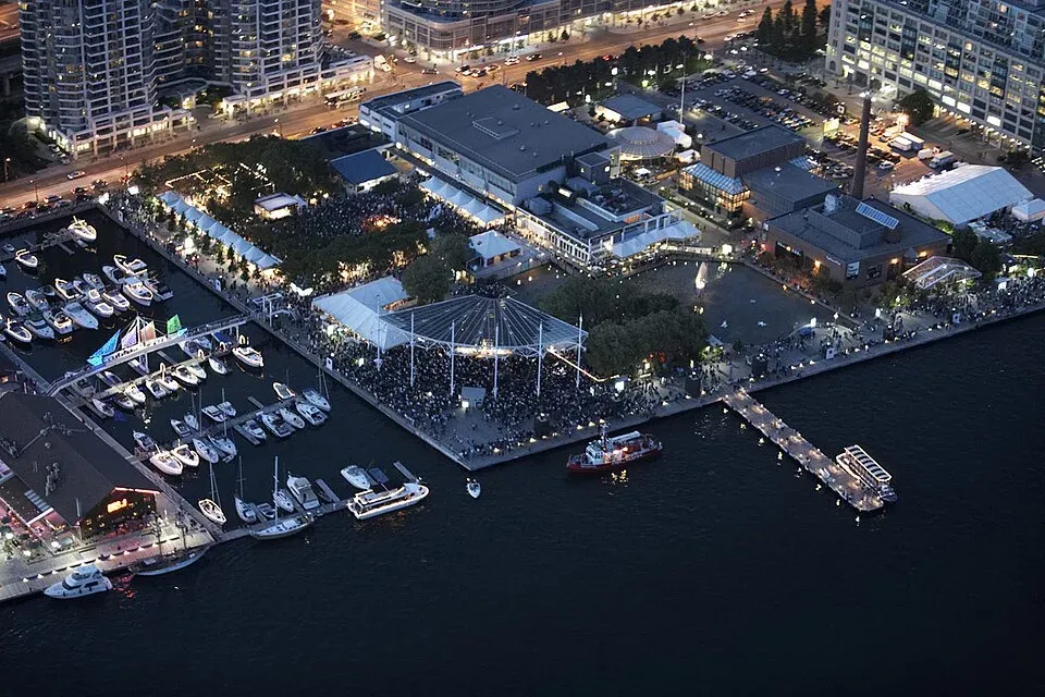 Concert Stage At Harbourfront Centre, Toronto
