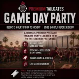 Premium Tailgate Party: Arizona Cardinals vs. Las Vegas Raiders