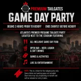 Premium Tailgate Party: Atlanta Falcons vs. San Francisco 49ers