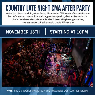 CMA Awards Country Late Night After Party