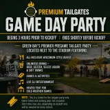 Premium Tailgate Party: Green Bay Packers vs. Miami Dolphins