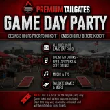 Premium Tailgate Party: Nebraska Cornhuskers vs. Ohio Bobcats