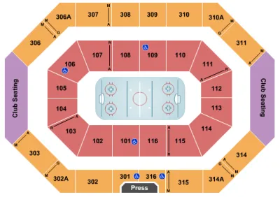 North Dakota Fighting Hawks vs. Bemidji State Beavers Hockey