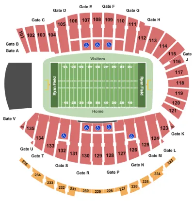 Northwestern Wildcats vs. Penn State Nittany Lions