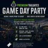 Premium Tailgate Party: Seattle Seahawks vs. San Francisco 49ers