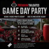 Premium Tailgate Party: Tampa Bay Buccaneers vs. Los Angeles Chargers