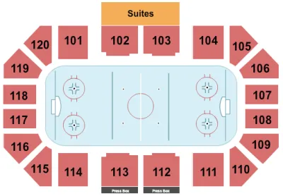 USA Hockey National Team Development Program vs. Dubuque Fighting Saints