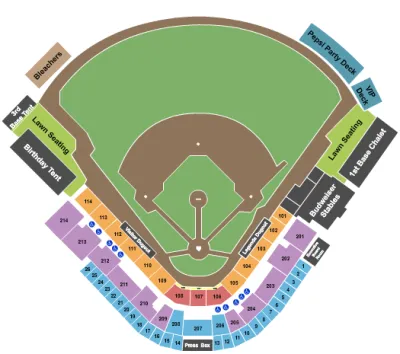 Lexington Legends vs. High Point Rockers