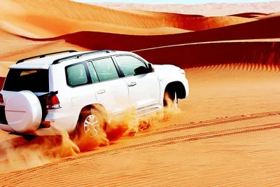 Premium Red Dunes Safari with BBQ dinner and Camel Ride