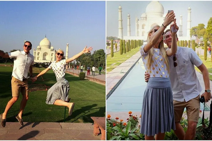 From Mumbai: 2-Days Taj Mahal Sunrise Tour with Flight & Hotel