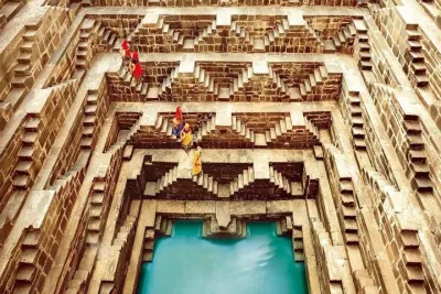 A Water Technology Wonder - India's 11th century Chand Baoli Step Well