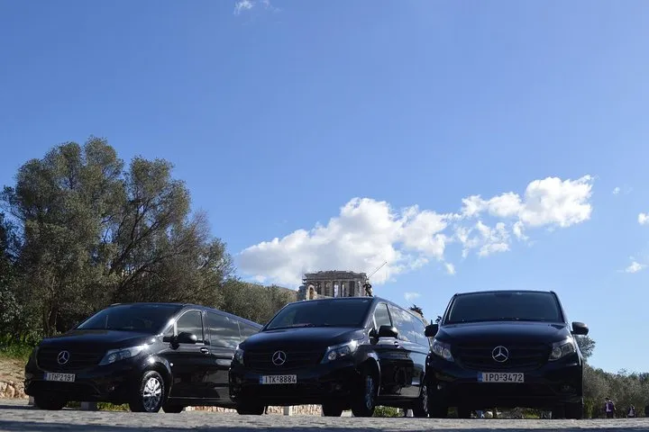 Athens Airport Private Departure Transfer with a Mini Van
