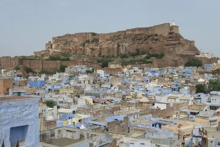 Jodhpur - Mehrangarh the Sita way Cook in a Blue House