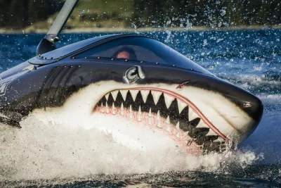 Shark Ride in Cancun - Seabreacher