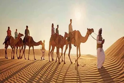 Camel Trekking In Dubai
