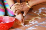 Traditional Kolam Class in Pondicherry
