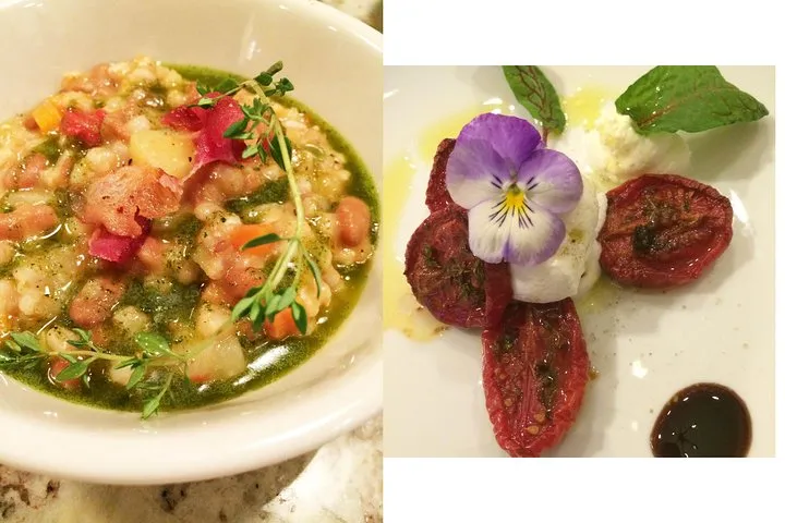 Small group Vegan pasta and bruschette Class with wine