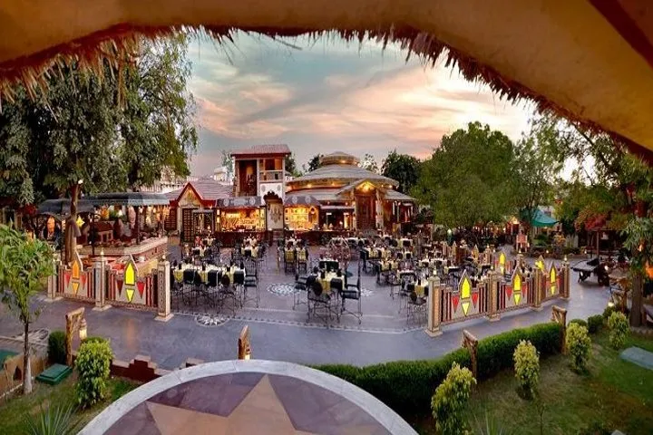 Jaipur half-day tour with lunch at Chokhi Dhani Resort