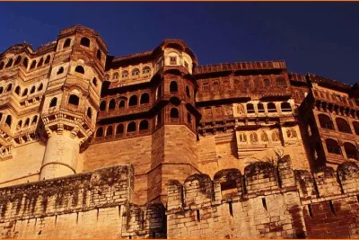 Dinner with view of Mehrangarh Fort, Jodhpur
