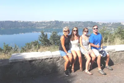 Roman Castles & Lakes Private Guided Tour with Wine Tasting Lunch & hotel pickup