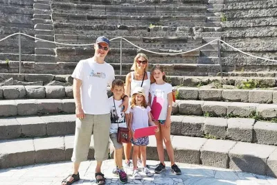 Rome to Pompeii Tour for Kids & Families w Hotel Pickup & Skip-the-Line Tickets