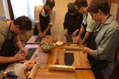 Florence Small-Group Pasta Class Seasonal Ingredients with Wine
