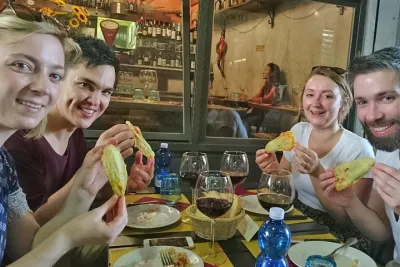 Florence Food Tour with Farmers Market Visit City Sightseeing and Wine Tasting