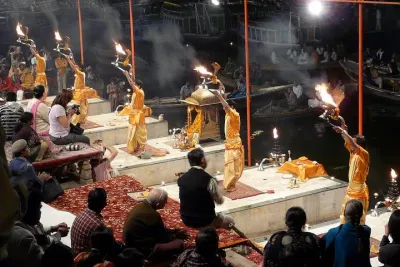 Varanasi - Evening Boat ride with Aarti ceremony