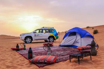 Liwa Desert Overnight Camping Safari from Dubai