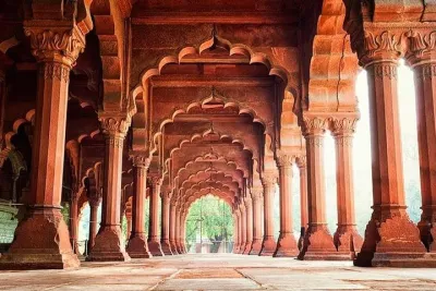 Light and Sound Show at the Red Fort from Delhi