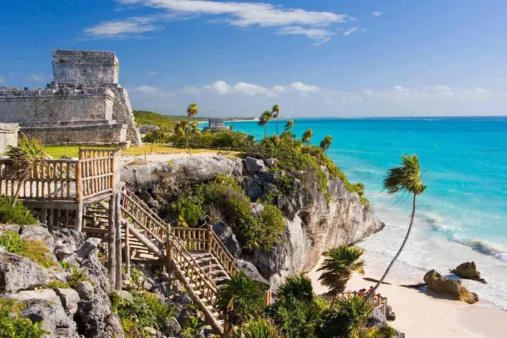 Tulum, Coba, Playa Del Carmen and Cenote Tour with Tickets