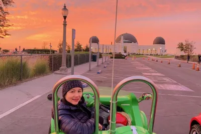 Mini-Car Sunrise Tour in Hollywood with Breakfast