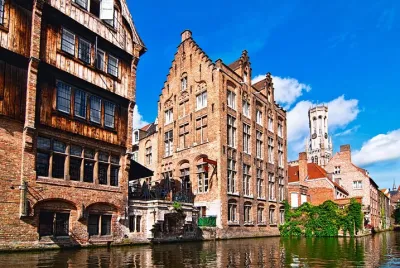Bruges Guided or Audio Trip with Canal Cruise Option from Paris