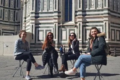 Sit and walk Florence tour with Gelato