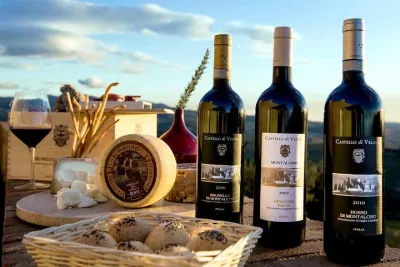 Taste of Tuscany San Gimignano Winery with Transfer from Florence