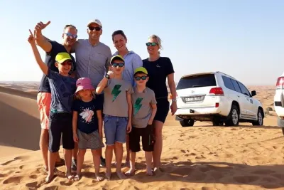 Dubai Desert Safari with Dune Bashing, Camel Ride & BBQ from RAK