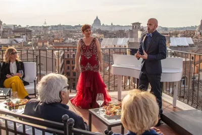 Rooftop Bar Opera Show: The Great Beauty of Rome