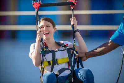 Fly LINQ Zipline at The LINQ Promenade in Las Vegas