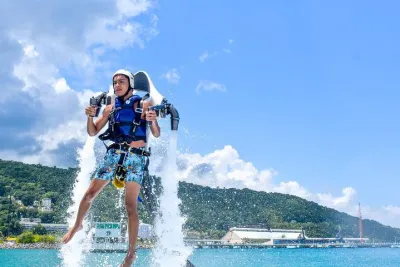 Jetpack, an extreme aquatic adventure in Cancun!