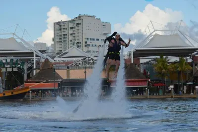 20 minutes Jet Pack flight experience in Cancun!